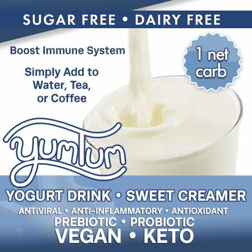 YumTum SugarFree DairyFree Yogurt Drink Sweet Creamer